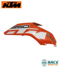 Tapa Tanque Izquierda Naranja Duke 250 Original KTM