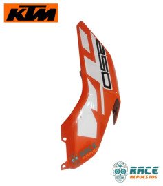 Tapa Tanque Izquierda Naranja Duke 250 Original KTM