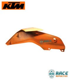 Tapa Tanque Derecha Naranja Duke 250 Original KTM 	