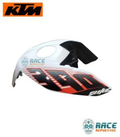 Tapa Tanque Superior Blanca Duke 390 Clásica Original KTM