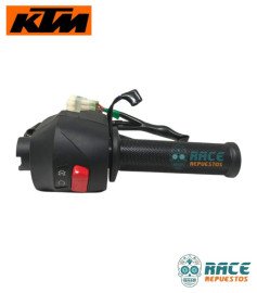 Comando y Manillar Derecho Acelerador RC 390 NG Original KTM 