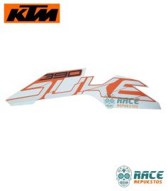 DECAL TANK SPOIL ORANGE 