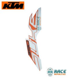 DECAL TANK SPOIL ORANGE 