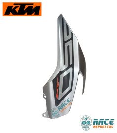 Tapa Tanque Izquierda Gris Duke 250 Original KTM 