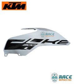 Tapa Tanque Derecha Blanca Duke 200 NG Original KTM 