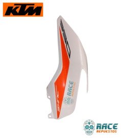Tapa Tanque Izquierda Blanca Duke 390 NG Original KTM 