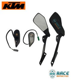 JUEGO DE ESPEJOS LATERAL/RETROVISOR CON INTERMITENTE