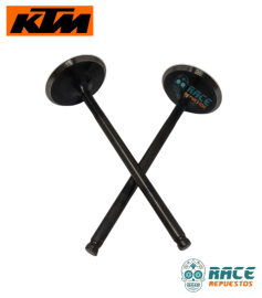 Válvulas de Admisión Duke 200 / RC 200 Original KTM  
