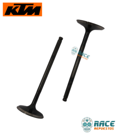 Válvulas de Admisión Duke 200 / RC 200 Original KTM  