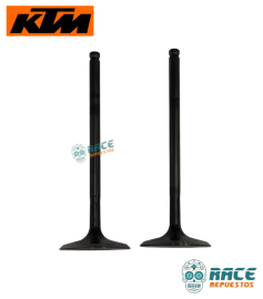 Válvulas de Admisión Duke 200 / RC 200 Original KTM  