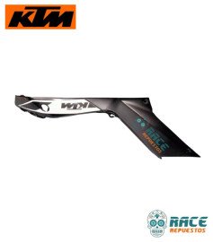 Cubierta Del Asiento Izquierdo Negro Satinado