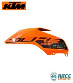 Tapa Tanque Izquierda Naranja Duke 200 NG Original KTM