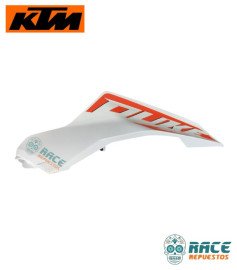 Tapa Tanque Derecha Blanca Duke 250 Gen 3 Original KTM 