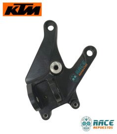 Base De Posapié Delantero Izquierdo Negro Mate Duke 250 GEN 3 Original KTM 