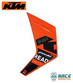 Tapa Tanque Naranja RC 200 Original KTM 