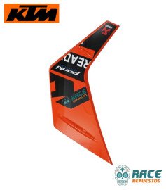 TAPA TANQUE EXTERIOR NARANJA IZQUIERDA RC 200 GEN 2 ORIGINAL KTM