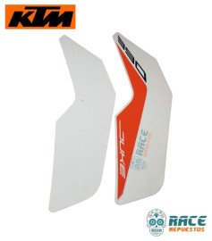 Calcomanía Depósito Derecho Izquierdo Blanco