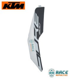Calcomanía De Tapa Tanque Izquierda Blanca DUKE 200 NG Original KTM 