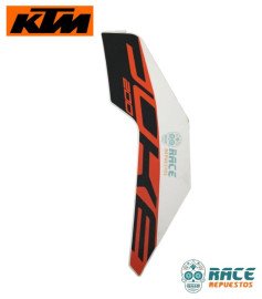 Calcomanía De Tapa Tanque Derecha Naranja Duke 200 NG Original KTM 