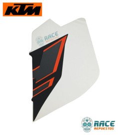 Calcomanía De Tapa Tanque Derecha Negra RC 200 Original KTM