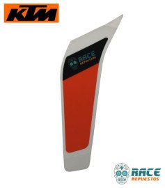 Calcomanía De Tapa Farola Izquierda Blanca Duke 200 Original KTM 