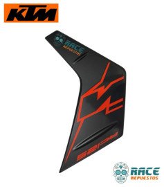 Calcomanía Negra Para Carenado Lateral Rc 125