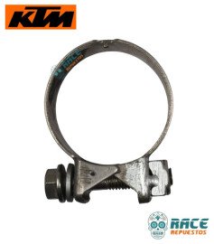 Abrazadera De Exosto Completa Duke 200 / RC 200 Original KTM 
