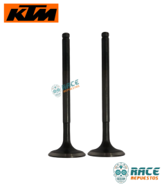 Válvulas De Escape Gruesas Duke 200 / RC 200 Original KTM