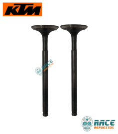Válvulas De Escape Gruesas Duke 200 / RC 200 Original KTM