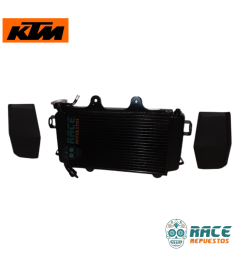 RADIATOR WITH CAP SIDE COVER LH, SIDE COVER LH