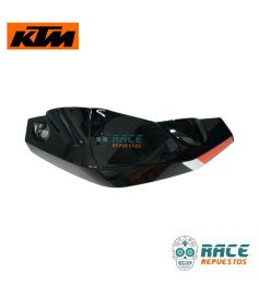 Tapa Farola Izquierda Negra con calca DUKE 200 / 390 CLASICAS Original 