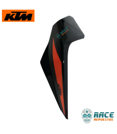 Tapa Farola Derecha Negra con calca DUKE 200 NG / 250 NG Original 