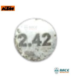 Moneda O Shims 2.42mm Duke 250/390 / RC 390 / Adventure 250/390 / Husqvarna 401 Original KTM