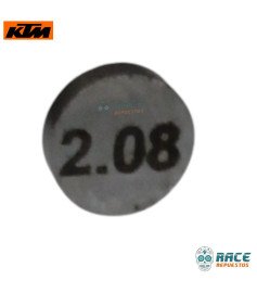Moneda O Shims 2.08mm Duke 200 / RC 200 / Husqvarna 200 Original KTM