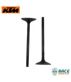 Válvulas de Admisión Duke 250 / Adventure 250/390 / Husqvarna 250 Original KTM