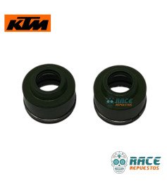 Sellos Válvulas Gruesos Duke 200/250/390 / RC 200/390 / Adventure 250/390 / Husqvarna 200/250/401 Original KTM 