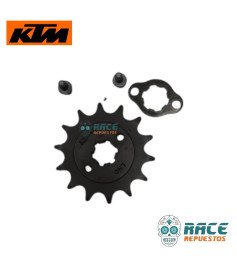 Piñon Delantero y Arandela Duke 200 / RC 200 / Husqvarna 200 Original KTM  