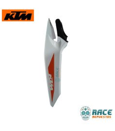 Tapa Sillín Izquierda Blanca con Calca Duke 200/390 Original KTM 
