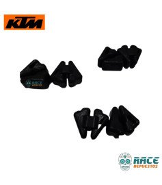 Cauchos Porta Sprocket Negros Duke 200/250/390 / RC 200/390 / Adventure 250/390 / Husqvarna 200/250/401 Original KTM