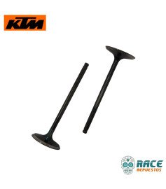 Válvulas de Admisión Duke 200 / RC 200 Original KTM  