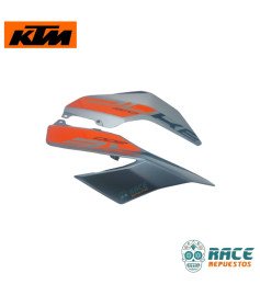 Tapa De Tanque Derecha Izquierda Plata Oscuro