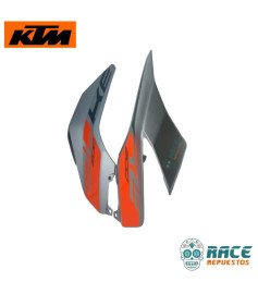 Tapa De Tanque Derecha Izquierda Plata Oscuro