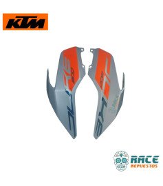 Tapa De Tanque Derecha Izquierda Plata Oscuro