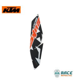 Calcomanía De Tapa Tanque Izquierda Negra DUKE 200 Original KTM