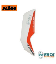 Calcomanía De Tapa Tanque Izquierdo Blanco Duke 390 NG  Original KTM
