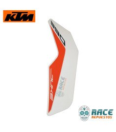 Calcomanía De Tapa Tanque Izquierdo Blanco Duke 390 NG  Original KTM