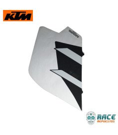 Calcomanía De Tapa Tanque Izquierda Blanca RC 390 Original KTM
