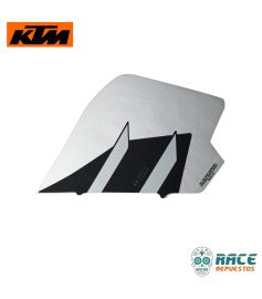 Calcomanía De Tapa Tanque Izquierda Blanca RC 390 Original KTM