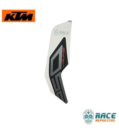 Calcomanía De Tanque Izquierdo Plata