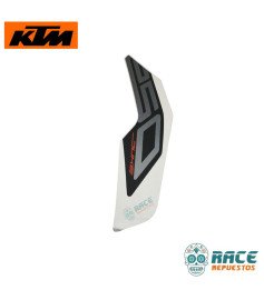 Calcomanía De Tanque Izquierdo Plata